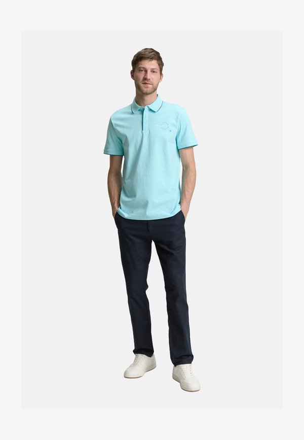 TOM TAILOR KURZARM - Polo shirt - türkis