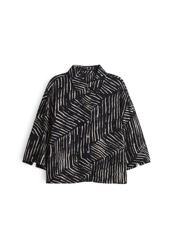 OPUS BOXY FIT TWO TONE PRINT