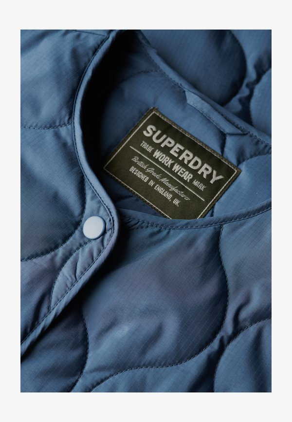 Superdry & Co QUILTED LITE LINER - Light jacket - dry slate blue