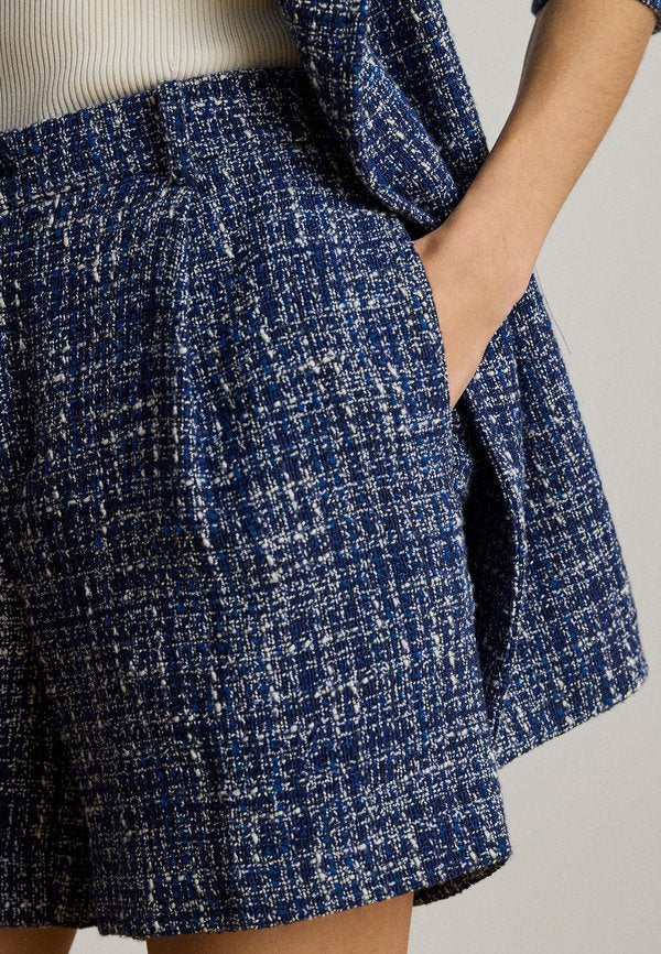 Lauren Ralph Lauren PLEATED BOUCLE SHORT