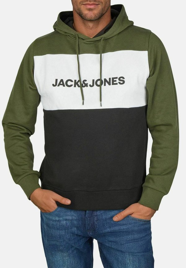 Jack & Jones Hoodie - forest night