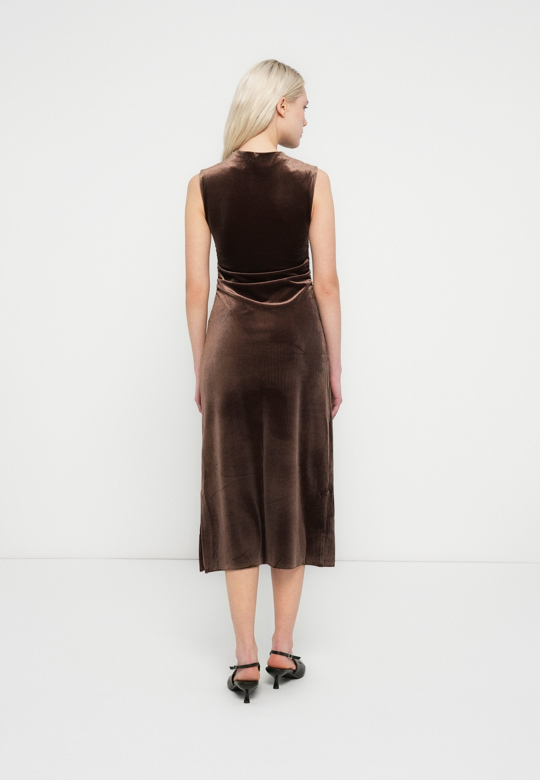 GAP RUCHED MOCK MAXI