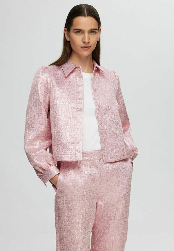 Selected Metallic jacquard