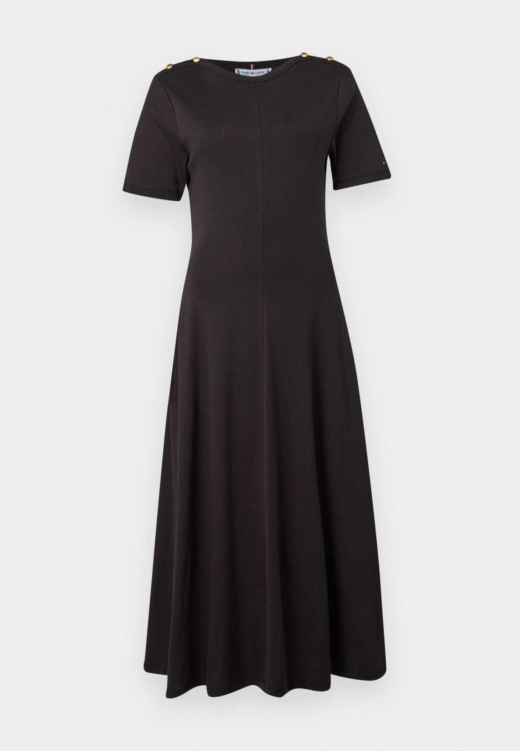 GOLD BUTTON DRESS Media 1