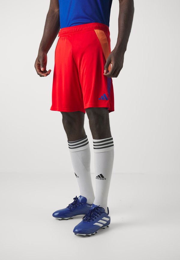 adidas Performance TIRO24 SHORT - Sports shorts - red/team royal blue
