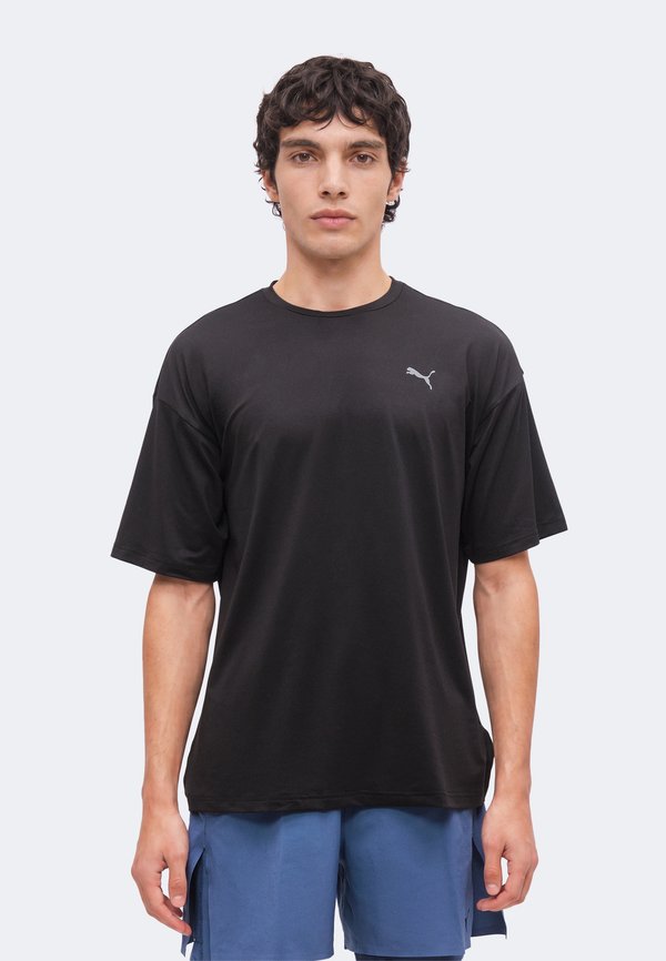 Puma OVERSIZED TEE - Sports T-shirt - black