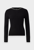 ONLY ONLNATASCHA BLING O-NECK - Jumper - black