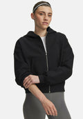 Under Armour ICON FLEECE - Zip-up sweatshirt - ultimate black