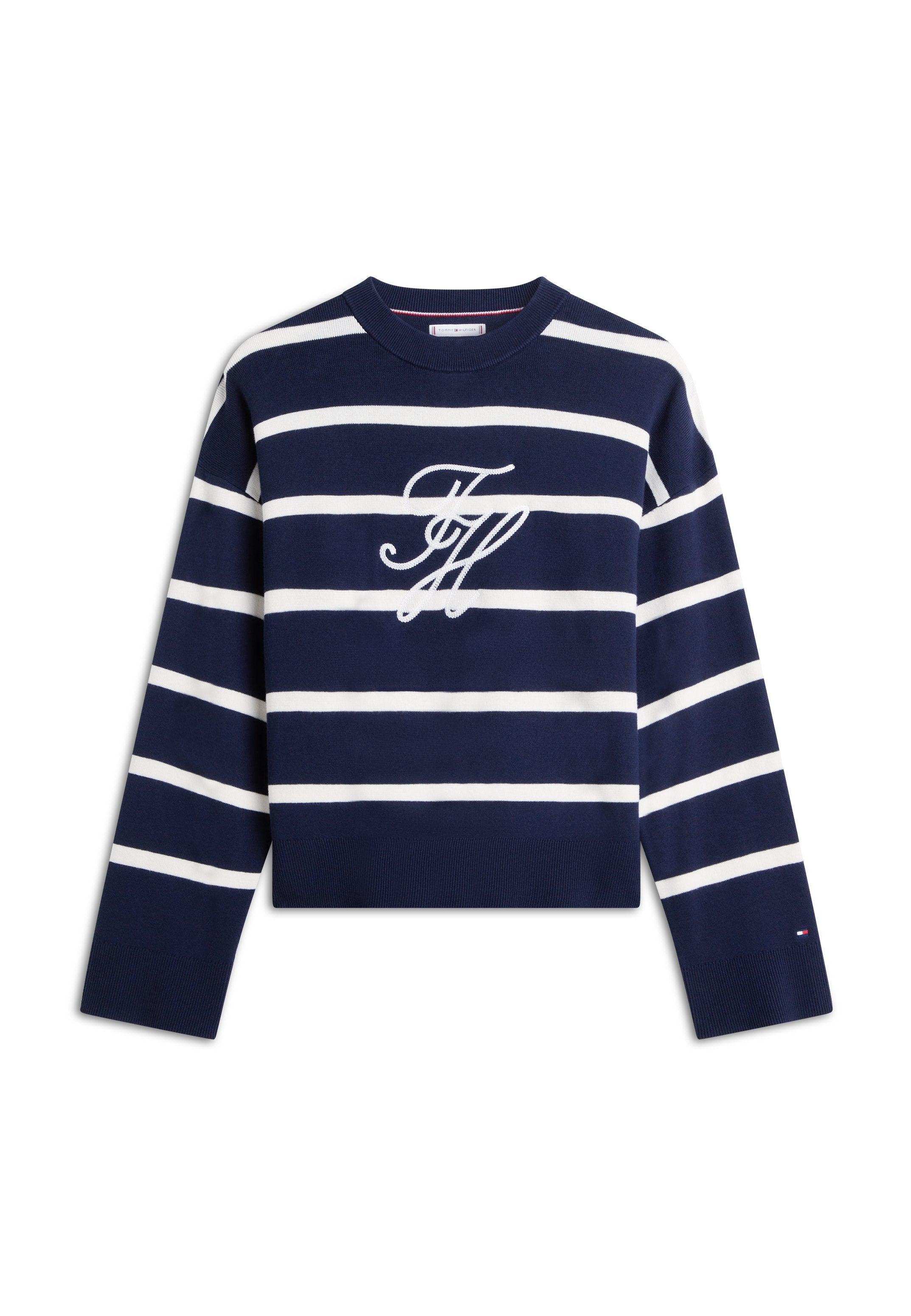 FULL NEEDLE GRAPHIC SWEATER - CO FULL NEEDLE Media 1