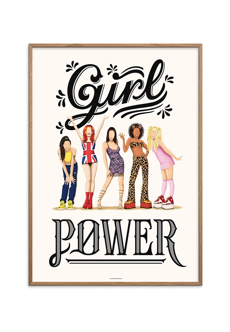 Poster and Frame GIRL POWER