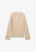 TOM TAILOR Jumper - sand stone beige melange