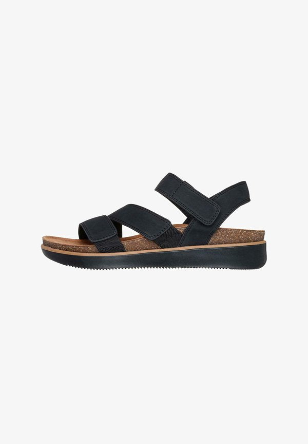 Skechers LIFTED COMFORT - Walking sandals - black