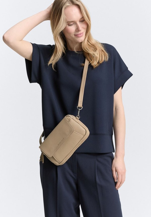 TOM TAILOR TILLY CROSS BAG S - Cross body bag - taupe taupe