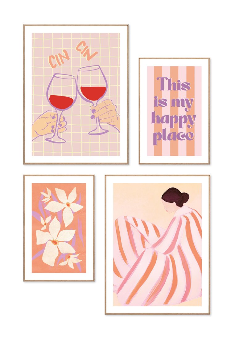 Orange Wallz SOFT SUMMER SET