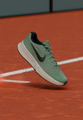 Nike Performance VAPOR LITE 3 HC - Multicourt tennis shoes - steam/black/light silver-coloured/white