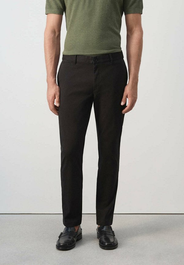 Mango ADULT - Trousers - black