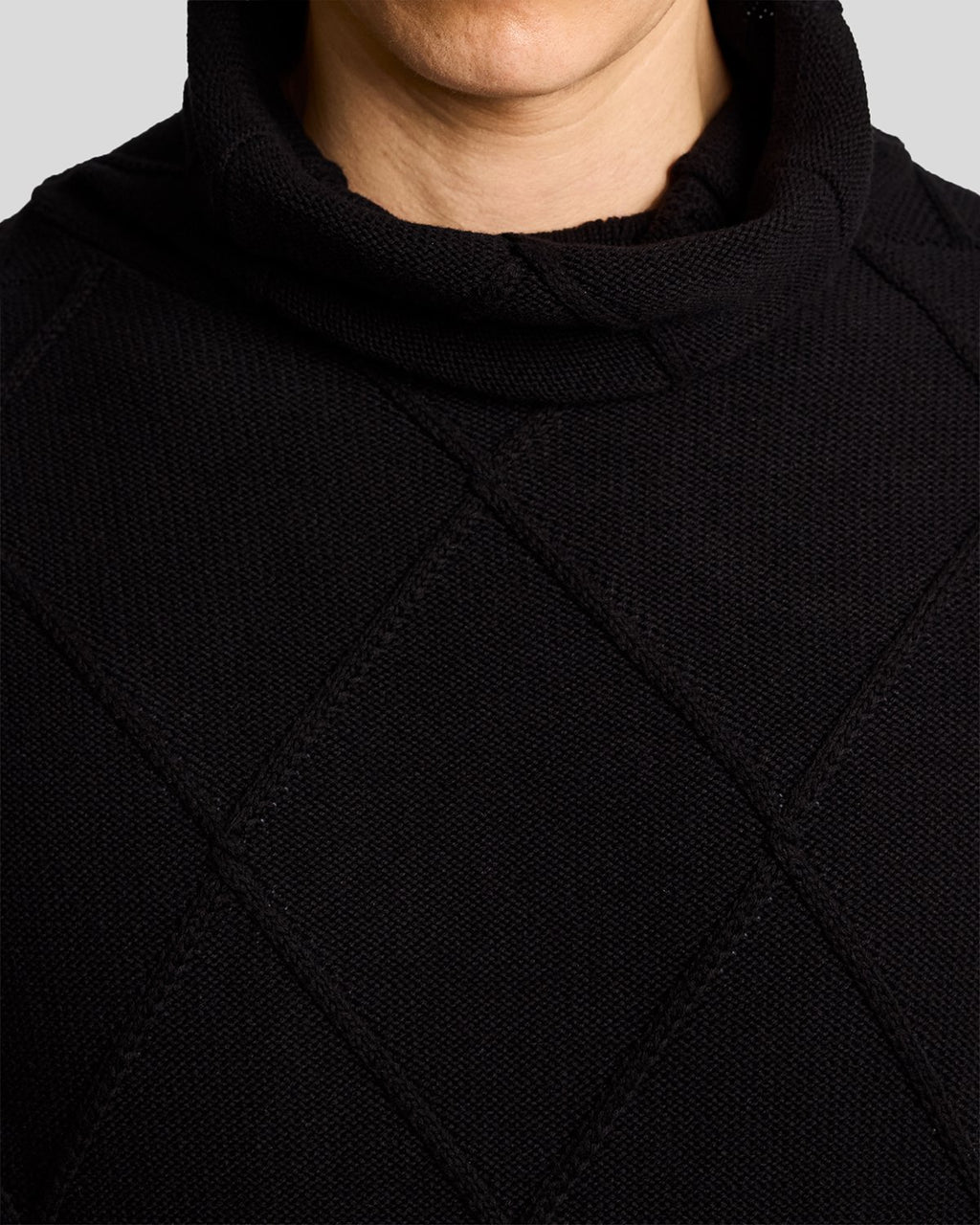Lyle & Scott ARUN ROSE KNITTED BALACLAVA