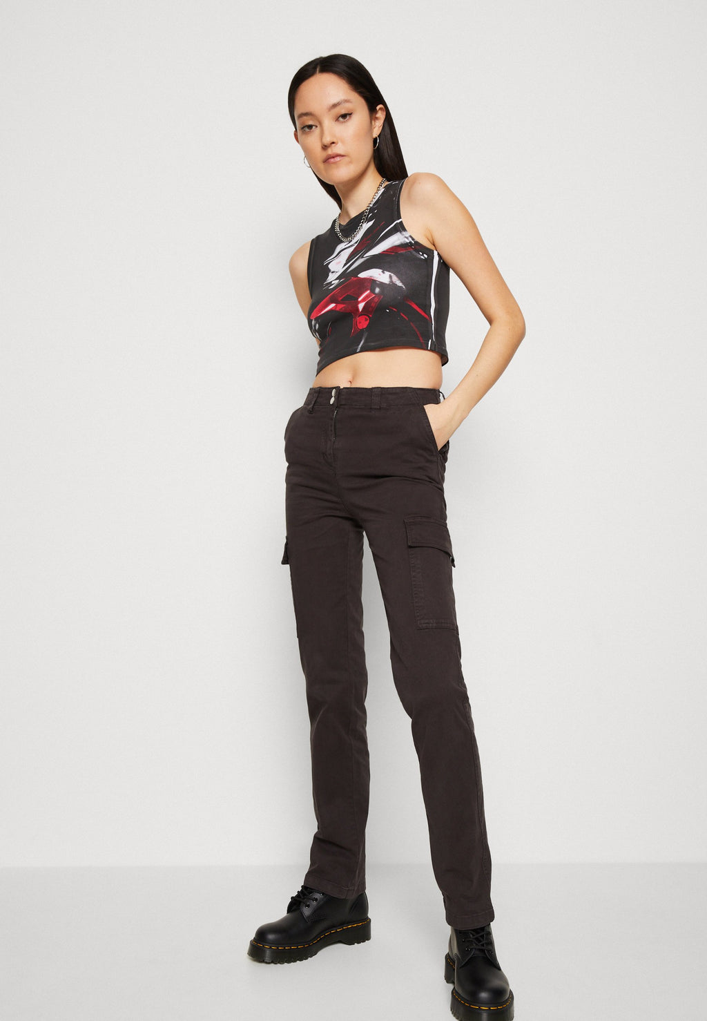 Weekday BRENDA SLIM CARGO TROUSER