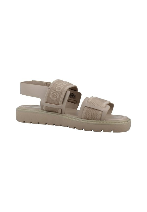 Calvin Klein SQ MOLDED SANDAL WEBB BEIGE 36