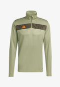 adidas Performance TIRO25  - Sports T-shirt - tent green night cargo impact orange