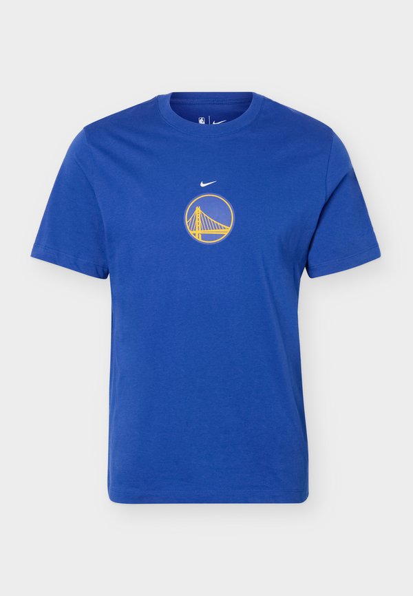 Nike Performance NBA GOLDEN STATE WARRIORS GSW LOGO TEE - Club wear - rush blue