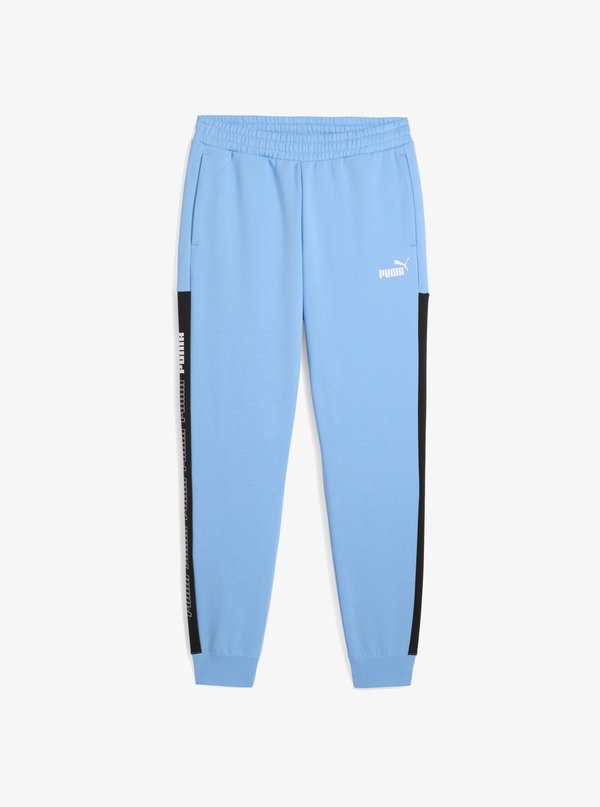 Puma AROUND THE BLOCK - Tracksuit bottoms - team light blue