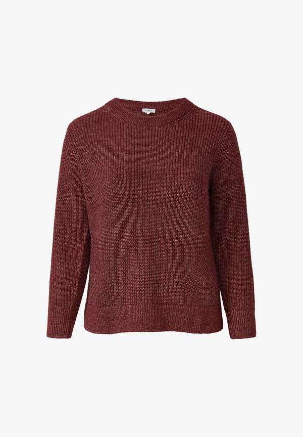 s.Oliver Jumper - bordeaux