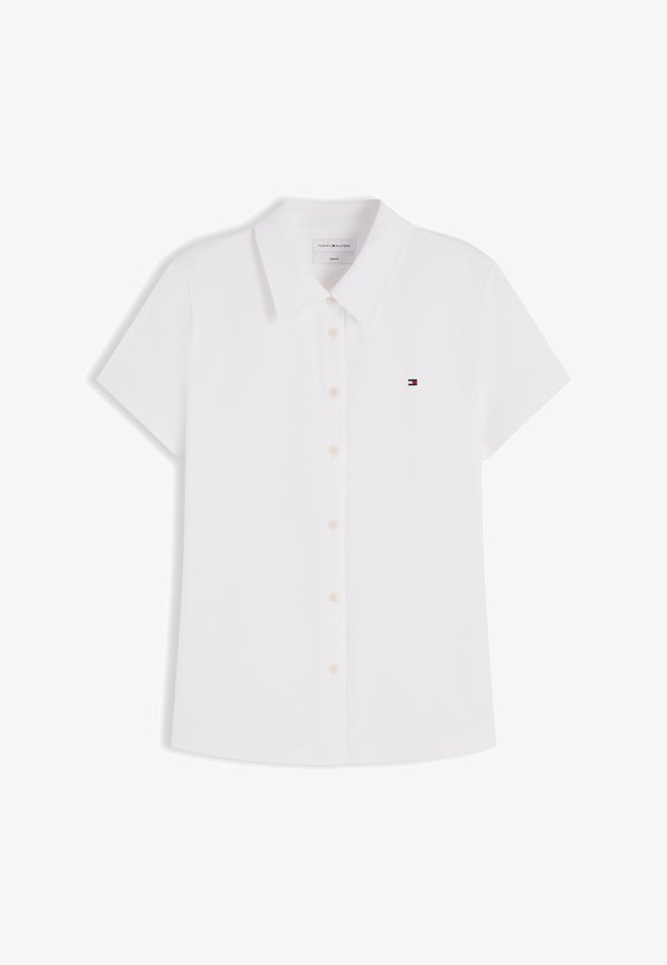 Tommy Hilfiger BUTTON DOWN - Button-down blouse - ecru