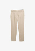 TOM TAILOR TTMIA SLIM - Chinos - soft taupe grey