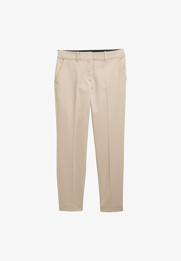 TOM TAILOR TTMIA SLIM - Chinos - soft taupe grey