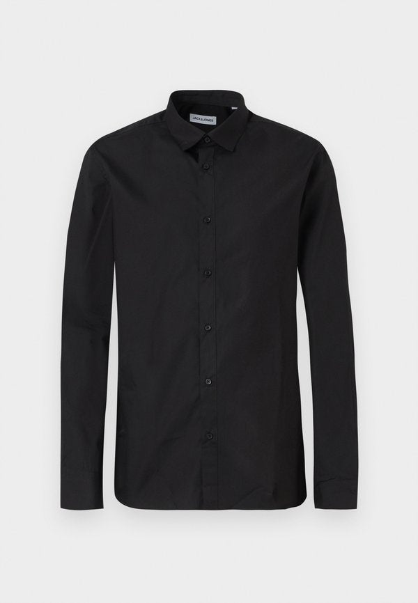 Jack & Jones JJJOE SHIRT LS PLAIN - Shirt - black