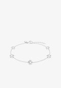 s.Oliver FLOWER - Bracelet - silver-coloured