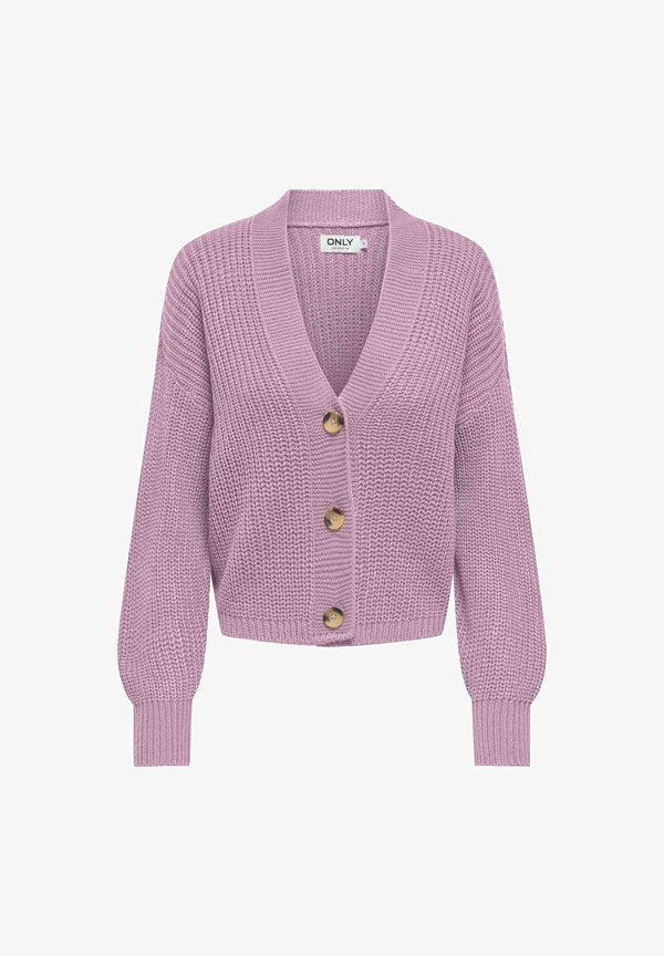 ONLY ONLCAROL NICE CARDIGAN - Cardigan - keepsake lilac