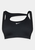 Nike Performance BRA CAPSULE - Light support sports bra - black/white