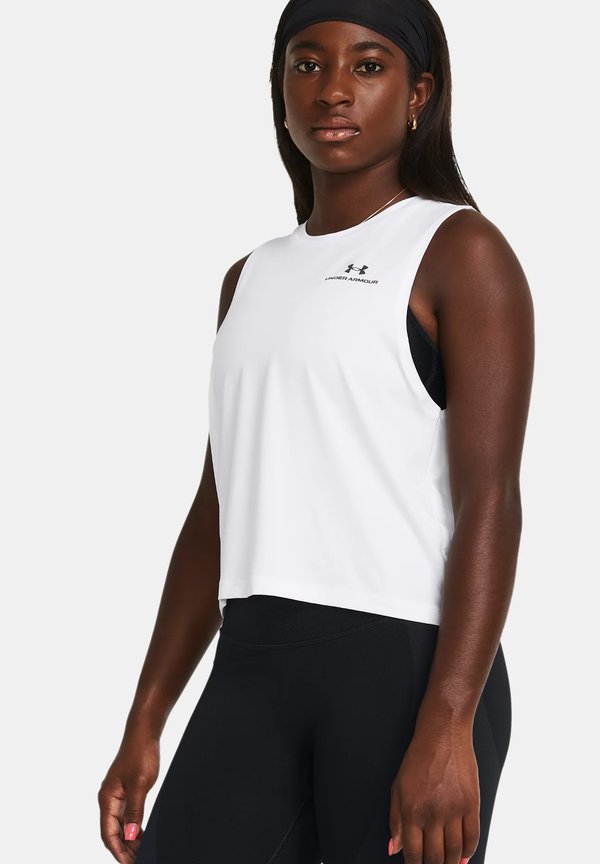 Under Armour VANISH ENERGY CROP - Top - weiss