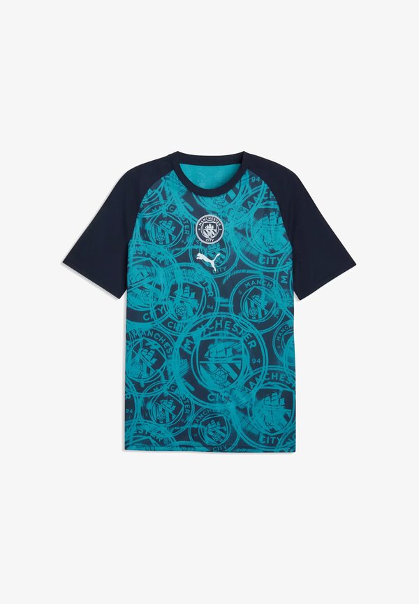 Puma Print T-shirt - blue