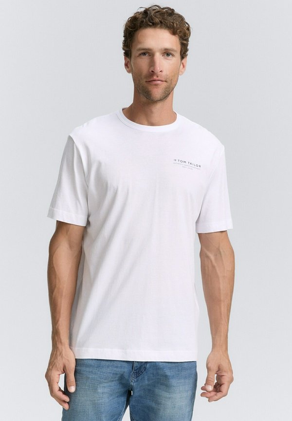 TOM TAILOR Print T-shirt - white