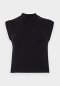 Vero Moda VMKANDI CAP SLEEVE - Top - black