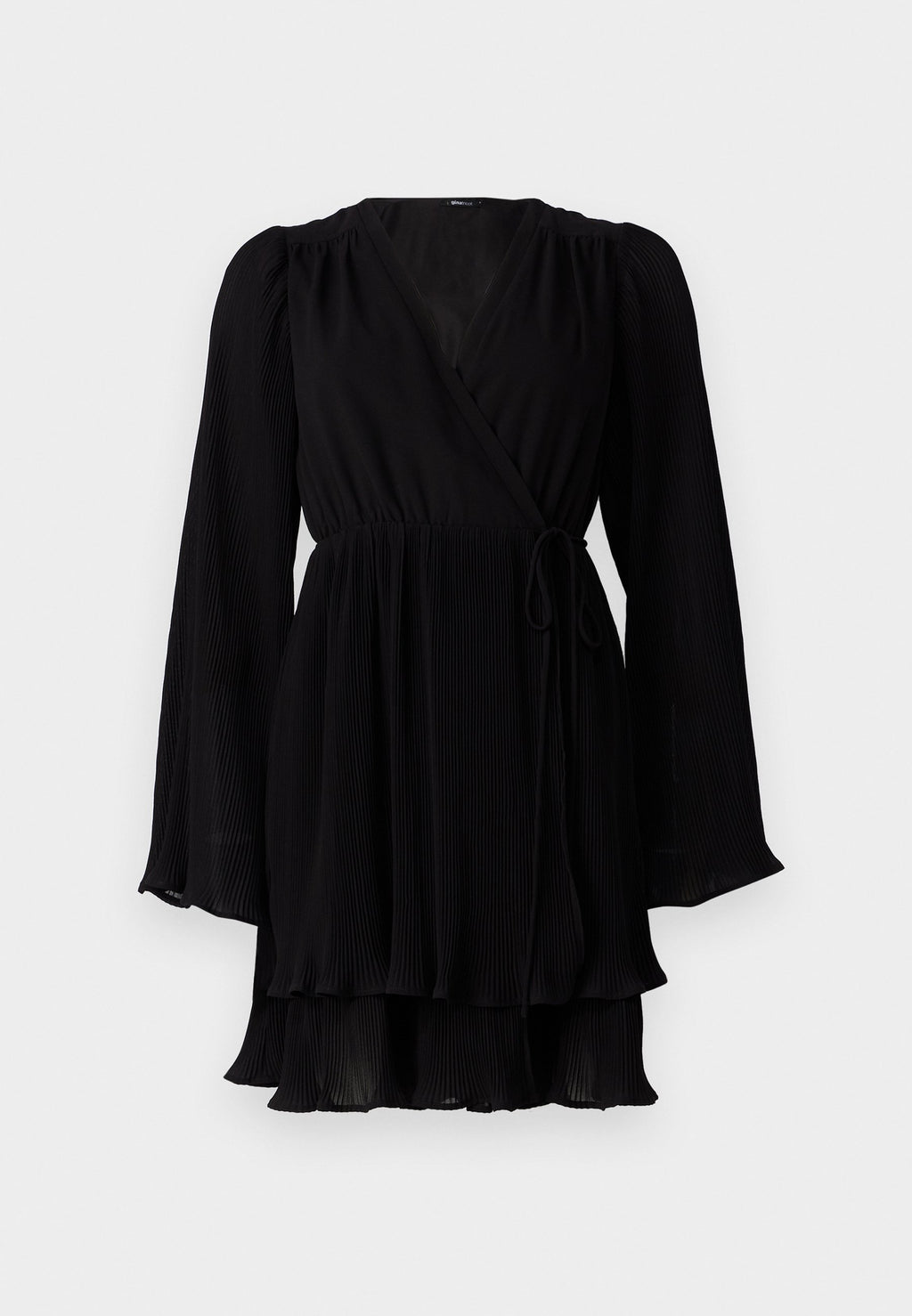 Gina Tricot PLEATED WRAP DRESS