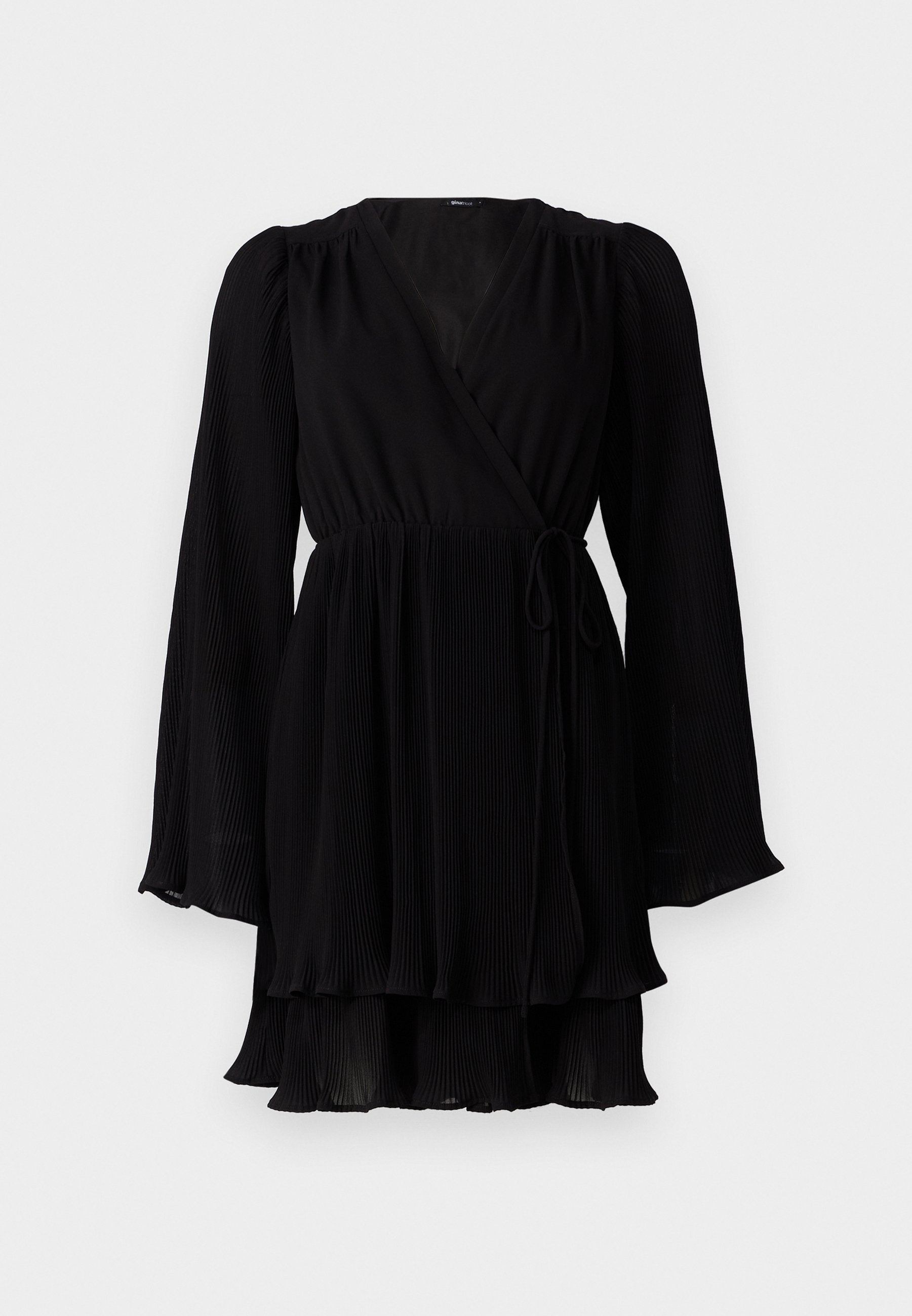 Gina Tricot PLEATED WRAP DRESS