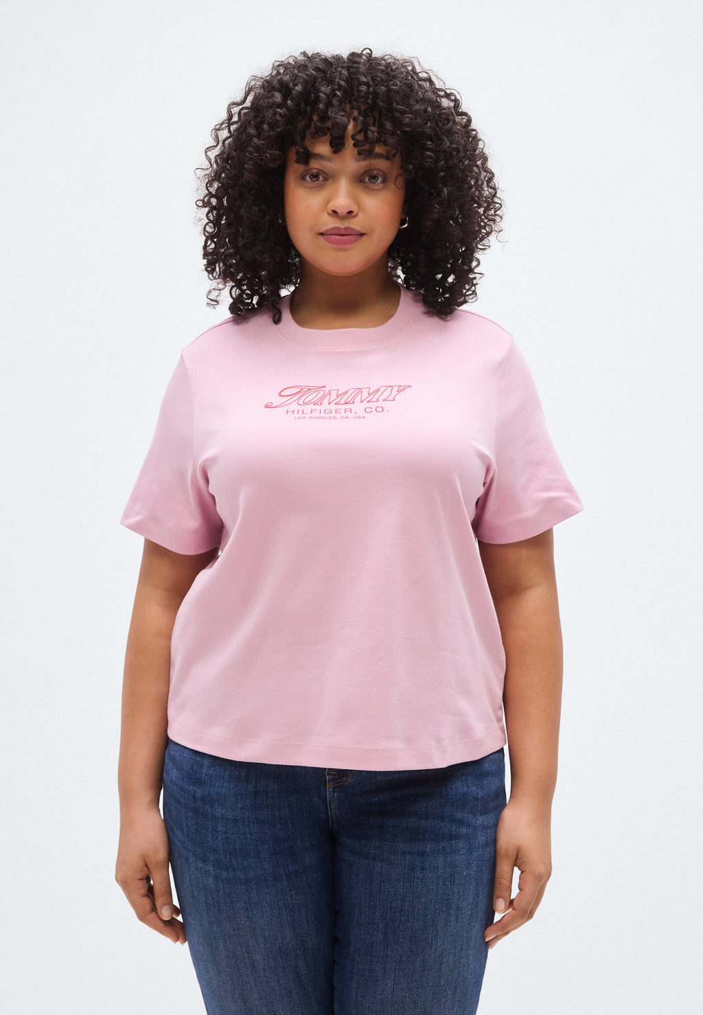 CURVE GRAPHIC INTERLOCK KNIT T-SHIRT Media 3