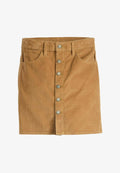 Levi's® RETRO BUTTON FRONT - Mini skirt - sweet honey