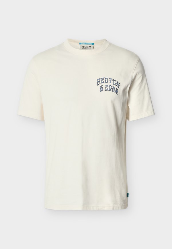 Scotch & Soda FRONT AND BACK ARTWORK REGULAR FIT
