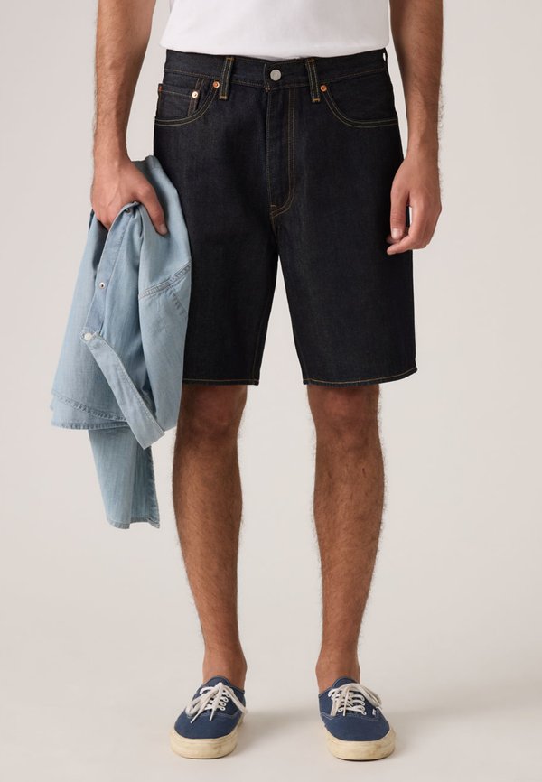 Levi's® 468® LOOSE SHORTS - Denim shorts - grey