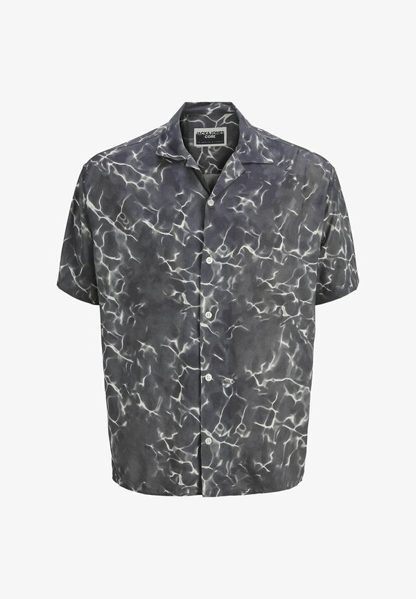 Jack & Jones Resort Wide Fit - Shirt - black