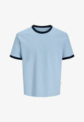 Jack & Jones Colour block - Basic T-shirt - cashmere blue