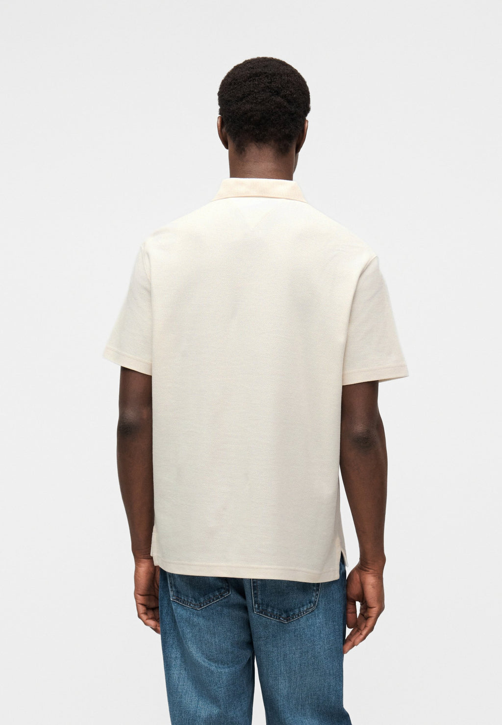 CLASSIC FIT KNIT COLLAR POLO SHIRT Media 4
