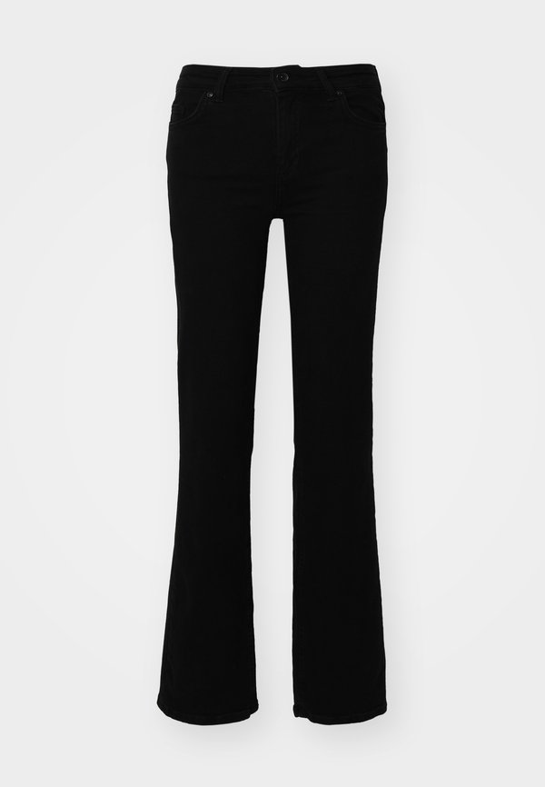 ONLY Straight fit ONLBLUSH Mid waist - Straight leg jeans - black denim