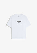 Bershka EMINEM PRINT RELAXED FIT - T-SHIRT - Print T-shirt - white