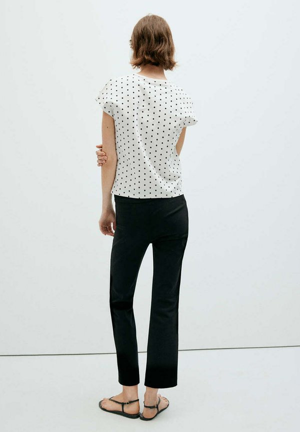 Mango ADULT - Print T-shirt - white